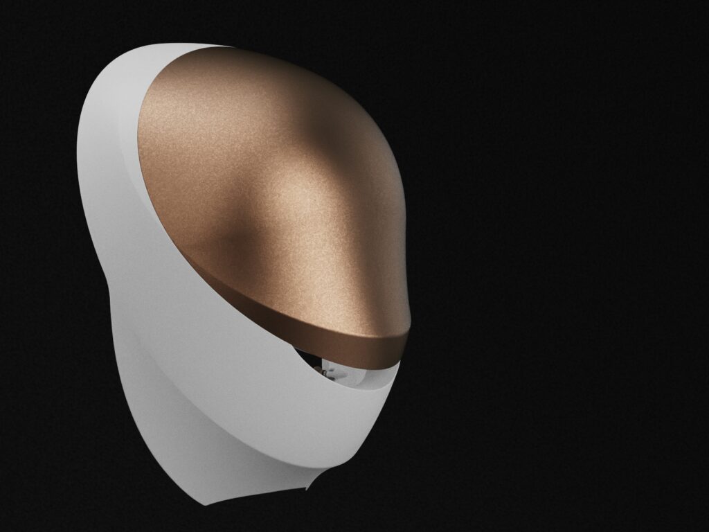 피부주름개선-LED마스크-디자인개발-기구설계-시제품제작